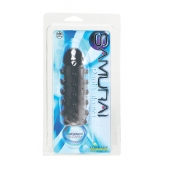 Дымчатая стимулирующая насадка с закрытой головкой SAMURAI PENIS SLEEVE BLACK - 14,5 см. - NMC - в Волгограде купить с доставкой