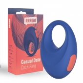 Синее эрекционное кольцо RRRING Casual Date Cock Ring - FeelzToys - в Волгограде купить с доставкой
