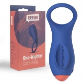 Синее эрекционное кольцо RRRING One Nighter Cock Ring - FeelzToys - в Волгограде купить с доставкой
