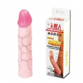 Удлиняющая насадка на пенис Deep Love - 21,5 см. - Baile - в Волгограде купить с доставкой