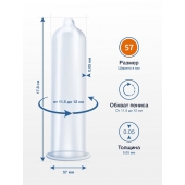Презервативы MY.SIZE размер 57 - 10 шт. - My.Size - купить с доставкой в Волгограде