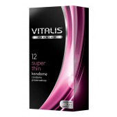 Ультратонкие презервативы VITALIS PREMIUM super thin - 12 шт. - Vitalis - купить с доставкой в Волгограде