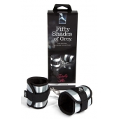 Серо-черные наручники Totally His - Fifty Shades of Grey - купить с доставкой в Волгограде