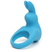Голубое эрекционное виброкольцо Happy Rabbit Rechargeable Rabbit Cock Ring - Happy Rabbit - в Волгограде купить с доставкой
