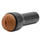 Коричневый мастурбатор-вагина Feel Stroker - Kiiroo - в Волгограде купить с доставкой