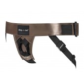 Бронзовый пояс для насадок Curious Harness - Strap-on-me - купить с доставкой в Волгограде