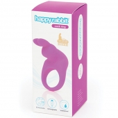 Фиолетовое эрекционное виброкольцо Happy Rabbit Rechargeable Rabbit Cock Ring - Happy Rabbit - в Волгограде купить с доставкой