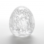 Мастурбатор-яйцо Keith Haring EGG DANCE - Tenga - в Волгограде купить с доставкой