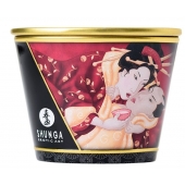 Массажная  свеча Sparkling Strawberry Wine с ароматом клубничного вина - 170 мл. - Shunga - купить с доставкой в Волгограде