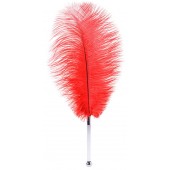 Красное страусовое пёрышко - ToyFa - купить с доставкой в Волгограде