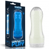 Светящийся в темноте мастурбатор Lumino Play Masturbator Pocketed - Lovetoy - в Волгограде купить с доставкой
