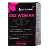 Капсулы для женщин Erotichard sex woman - 20 капсул (0,370 гр.) - Erotic Hard - купить с доставкой в Волгограде