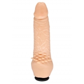 Телесная насадка-фаллос с шипами для массажа клитора - 17,8 см. - LOVETOY (А-Полимер) - купить с доставкой в Волгограде
