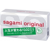 Ультратонкие презервативы Sagami Original 0.02 - 10 шт. - Sagami - купить с доставкой в Волгограде