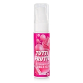 Интимный гель на водной основе Tutti-Frutti Bubble Gum - 30 гр. - Биоритм - купить с доставкой в Волгограде