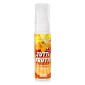 Интимный гель на водной основе Tutti-Frutti  Ванильный пудинг  - 30 гр. - Биоритм - купить с доставкой в Волгограде