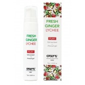 Возбуждающий гель Fresh Ginger Lychee Arousal Gel - 15 мл. - Exsens - купить с доставкой в Волгограде