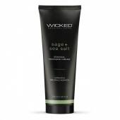Массажный легкий крем WICKED Sage plus Sea Salt - 120 мл. - Wicked - купить с доставкой в Волгограде