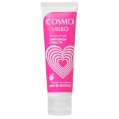 Возбуждающий гель на водно-силиконовой основе Cosmo Vibro с ароматом земляники - 50 гр. - Биоритм - купить с доставкой в Волгограде
