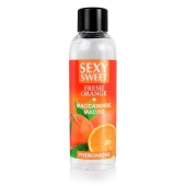 Массажное масло Sexy Sweet Fresh Orange с ароматом апельсина и феромонами - 75 мл. - Биоритм - купить с доставкой в Волгограде