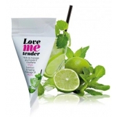 Съедобное согревающее массажное масло Love Me Tender Mojito с ароматом мохито - 10 мл. - Love to Love - купить с доставкой в Волгограде