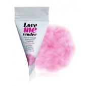 Съедобное согревающее массажное масло Love Me Tender Cotton Candy с ароматом сладкой ваты - 10 мл. - Love to Love - купить с доставкой в Волгограде