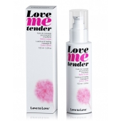 Съедобное согревающее массажное масло Love Me Tender Cotton Candy с ароматом сладкой ваты - 100 мл. - Love to Love - купить с доставкой в Волгограде
