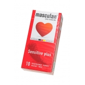 Презервативы Masculan Sensitive plus - 10 шт. - Masculan - купить с доставкой в Волгограде