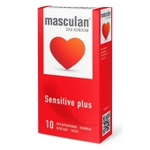 Презервативы Masculan Sensitive plus - 10 шт. - Masculan - купить с доставкой в Волгограде