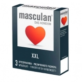 Презервативы увеличенного размера Masculan XXL - 3 шт. - Masculan - купить с доставкой в Волгограде