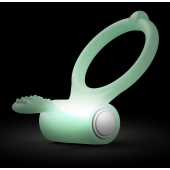 Светящееся в темноте эрекционное виброкольцо Power Clit - Dorcel - в Волгограде купить с доставкой