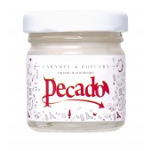 Массажная свеча Caramel   Popcorn - 35 мл. - Pecado - купить с доставкой в Волгограде