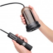 Мастурбатор с вибрацией Head Stroking - Pink Vibe - в Волгограде купить с доставкой