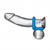 Комплект из 2 эрекционных колец-восьмерок 2-Pack Duo Cock And Ball Stamina Enhancement Ring - BlueLine - в Волгограде купить с доставкой