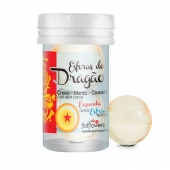 Интимный гель Esferas do Dragao Hot Ball с охлаждающе-разогревающим эффектом (2 шарика по 3 гр.) - HotFlowers - купить с доставкой в Волгограде