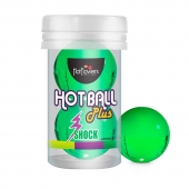 Лубрикант на силиконовой основе Hot Ball Plus с покалывающим эффектом (2 шарика по 3 гр.) - HotFlowers - купить с доставкой в Волгограде
