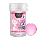 Лубрикант на силиконовой основе с эффектом вибрации Xana Loka Hot Ball (2 шарика по 3 гр.) - HotFlowers - купить с доставкой в Волгограде