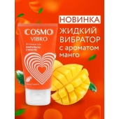 Возбуждающий интимный гель Cosmo Vibro с ароматом манго - 50 гр. - Биоритм - купить с доставкой в Волгограде