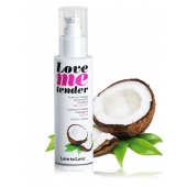 Съедобное согревающее массажное масло Love Me Tender Cocos с ароматом кокоса - 100 мл. - Love to Love - купить с доставкой в Волгограде