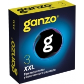 Презервативы увеличенного размера Ganzo XXL - 3 шт. - Ganzo - купить с доставкой в Волгограде
