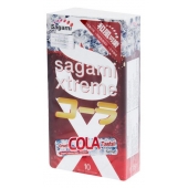 Ароматизированные презервативы Sagami Xtreme COLA - 10 шт. - Sagami - купить с доставкой в Волгограде