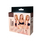 Набор из 3 мастурбаторов The Girl Next Door Tina - Dream Toys - в Волгограде купить с доставкой