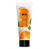 Лубрикант на водной основе OYO Aroma Gel Orange с ароматом апельсина - 75 мл. - OYO - купить с доставкой в Волгограде