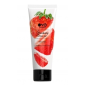 Лубрикант на водной основе OYO Aroma Gel Strawberry с ароматом клубники - 75 мл. - OYO - купить с доставкой в Волгограде
