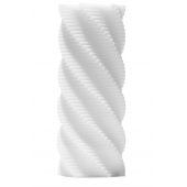 Белый 3D мастурбатор SPIRAL - Tenga - в Волгограде купить с доставкой