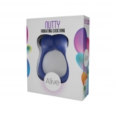 Синее эрекционное виброкольцо Nutty - Adrien Lastic - в Волгограде купить с доставкой