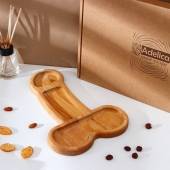 Деревянное блюдо для подачи в форме члена (32,5 х 20 х 1,7 см) - Сима-Ленд - купить с доставкой в Волгограде