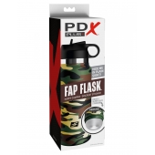 Мастурбатор в камуфляжной колбе Fap Flask - Pipedream - в Волгограде купить с доставкой