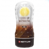 Прозрачный текстурированный мастурбатор Vacuum Cup Masturbator Stellar - Baile - в Волгограде купить с доставкой