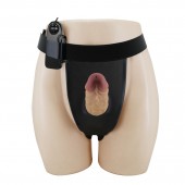 Полый вибрострапон на регулируемых трусиках Draven - 17,5 см. - Baile - купить с доставкой в Волгограде